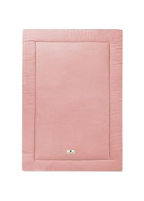 Julius Zöllner Krabbeldecke »Musselin, dusty rose«, Made in Germany , rosa , Julius Zöllner