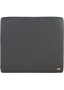 Wickelauflage »Luxe, graphite gesteppt« , grau , Roba
