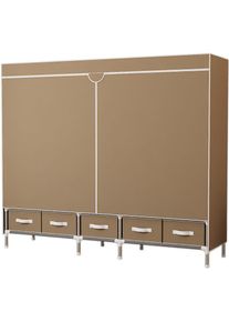 Inosign Kleiderschrank »Stockholm Stoffkleiderschrank Bestseller in diversen Ausführungen«, (Stabile Konstruktion mit Schubladen in vielen Breiten...