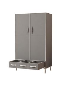 Inosign Kleiderschrank »Stockholm Stoffkleiderschrank Bestseller in diversen Ausführungen«, (Stabiler Schrank mit Türen und Schubladen in vielen Breiten),...