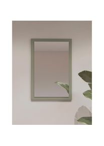 Inosign , Garderobenspiegel »Cross,Breite 40-60 cm moderner Flurspiegel hochkant oder quer hängend«, Wandspiegel mit Rahmenoptik , grün , Der...