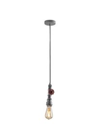 Pendelleuchte »AMARCORD«, Leuchtmittel E27 ohne Leuchtmittel , grau , ECO-Light