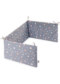 Julius Zöllner Bettnestchen »Comfort Soft, Shiny Stars«, Made in Germany , grau , Julius Zöllner