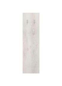 Inosign , Garderobenpaneel »Wandpaneel mit 2 Haken Breite 31 cm, Höhe 110 cm, Wandgarderobe,«, Höhe 110 cm , weiss , Das Garderobenpaneel B/T/H...