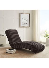 Relaxliege »Komfortable Relaxliege«, Quergesteppt, Oeko-Tex zertifizierter Bezug, PFC-frei , schwarz , Salesfever
