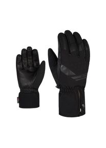 Ziener, Unisex, Skihandschuhe &raquo;GOMAN AS PR&laquo;, schwarz, 7.5, besonders weiche, schlichte Unisexskihandschuhe