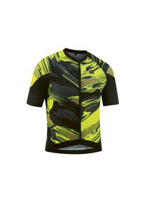 Gonso , Radtrikot »SENOVO«, atmungsaktives Rennradtrikot mit Mesheinsätzen , gelb , XXL , Enganliegende Passform