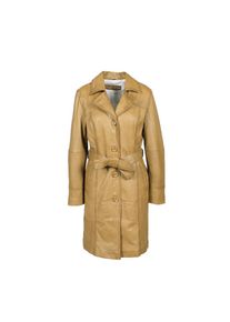 Freaky Nation , Kurzmantel »ThinaP-FN SP« , beige , XXL(44) , Stylischer Ledermantel