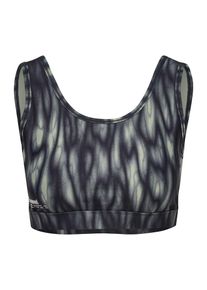 Hummel Sport-BH 'Hiit' Damen, anthrazit / khaki, Gr&ouml;&szlig;e M