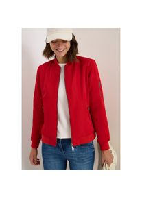 Cecil , Blouson mit Taschen , rot , Nylon-Look Blouson