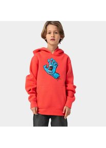 Santa Cruz , Hoodie »YOUTH SCREAMING HAND HOOD«, (1 tlg.) , rot , Hoodie von Santa Cruz