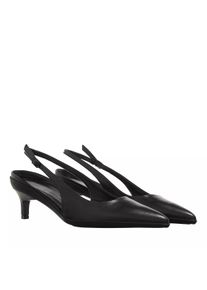 Calvin Klein Pumps & High Heels - Heel Slingback Pump 50 Lth - Gr. 38 (EU) - in Schwarz - für Damen