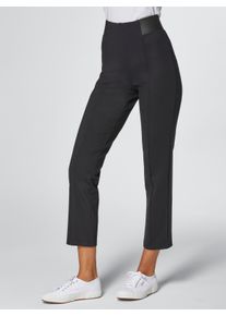 Witt Damen Funktionshose mit Bauch-weg-Effekt, schwarz, Gr&ouml;&szlig;e 36/38, 68% Viskose, 28% Polyamid, 4% Elasthan