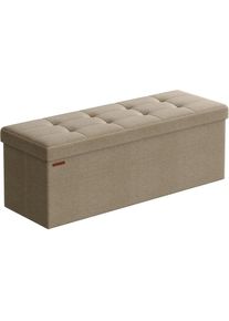 Sitztruhe »Ottomane« , beige , Songmics