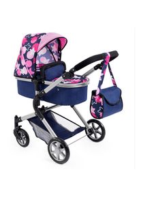 BAYER , Kombi-Puppenwagen »City Neo, Blau« , bunt