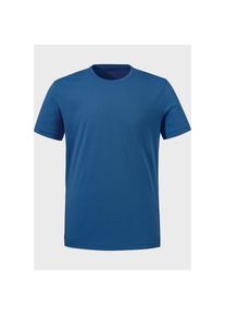 Schöffel Schöffel , Funktionsshirt »T Shirt Buchberg M« , blau , 58 , Hohe Bewegungsfreiheit durch 2-Wege-Stretch