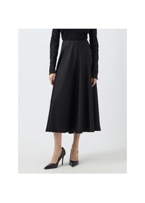 Y.A.S, Unisex, Satinrock &raquo;YASPELLA HW VOLUME ANKLE SKIRT S. NOOS&laquo;, schwarz, 42, Kn&ouml;chellanger Rock von YAS