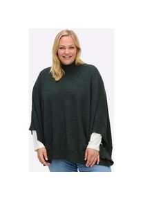 sheego , Poncho , grün , 1