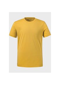 Schöffel Schöffel, Herren, Funktionsshirt »T Shirt Buchberg M«, 5205, gelb, 58, Höchste Bewegungsfreiheit durch 4-Wege-Stretch