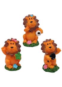 3 kleine Löwen Tortenfiguren