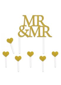 Decorazione per torta Mr & Mr