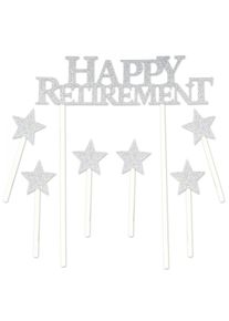 Decorazione per torta di felice pensionamento
