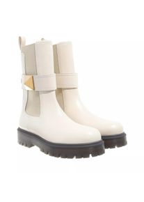 Valentino Garavani Stiefel & Boots - Boots - Gr. 36 (EU) - in Creme - für Damen