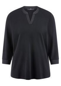 Peter Hahn - Shirt mit Rundhals-Ausschnitt, schwarz, Gr. 36, Viskose