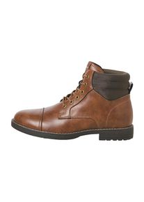 Jack & Jones JACK & JONES, Hommes Bottines à lacets 'JFWDEWSBURY', brun foncé