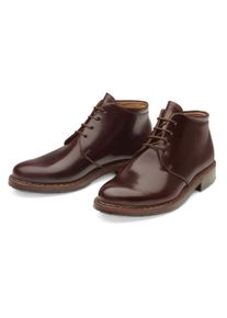 Dinkelacker Hoher Schnürschuh Pferdeleder Oxblood 65