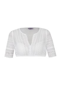 Marjo, Femmes Blouse folklorique 'Geslau', blanc cassé