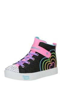 Skechers, Filles Baskets 'HEART STEPS', azur / rose clair / noir / blanc