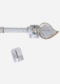 Teleskopstange ausziehbar Blatt in weiss, 2 (60-80cm), bonprix
