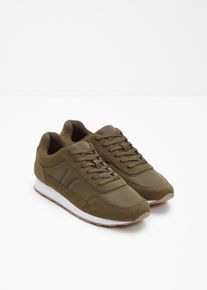 Sneaker in gr&uuml;n, Gr&ouml;sse 42, bonprix