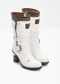 bonprix Mustang Stiefel in weiss, Grösse 40, Mustang