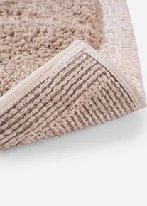 Badematte mit graphischen Design in beige, 45x50 cm, bonprix