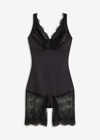 Body-panty sculptant maintien modéré en noir, Taille 52, bonprix