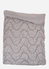 Bettdecke mit Wellen Steppung in grau, 135x200 cm, bonprix