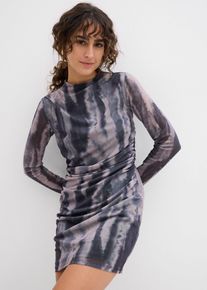 Figurbetontes Shirtkleid in schwarz, Grösse 44/46 (L), bonprix