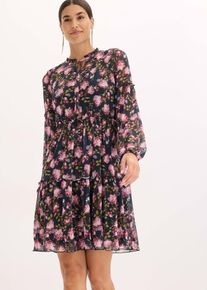 Jerseykleid in schwarz, Grösse 40/42 (M), bonprix