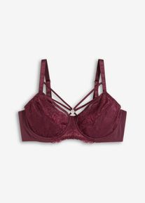 Minimizer-BH mit zarter Spitze in braun, Grösse 100C, bonprix