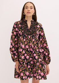 Minikleid in schwarz, Grösse 36, bonprix