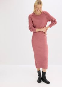 Strickkleid in lila, Grösse 48/50 (XL), bonprix