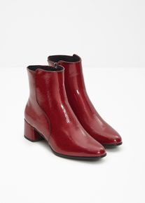 bonprix Marco Tozzi Stiefelette mit Blockabsatz in rot, Gr&ouml;sse 39, Marco Tozzi