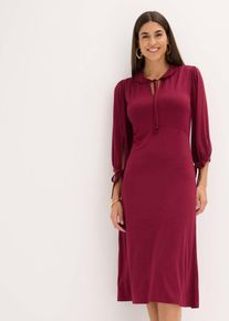 Jerseykleid aus Viskose-mix in rot, Grösse 36/38 (S), bonprix