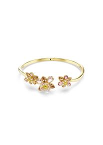 Swarovski Armband 'Idyllia' Damen, gelb / gold / rosa, Größe M