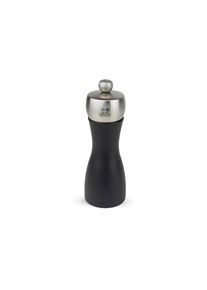 Salz-/Pfeffermühle »Fidji 15 cm«, Holzart: Buche (Frankreich) , schwarz , Peugeot