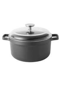 Kochtopf »Gem Line 24 cm«, Aluminium , schwarz , BergHOFF