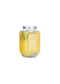 Getränkespender »8 Liter« , silberfarben , Relaxdays