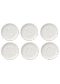 Villeroy & Boch Untertasse »Artesano«, (6 St.) , weiss , Villeroy & Boch